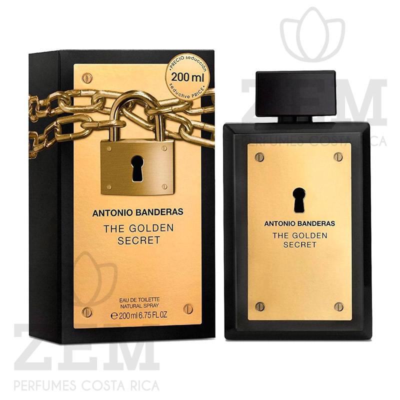 Perfumes Costa Rica The Golden Secret Antonio Banderas 200ml EDT