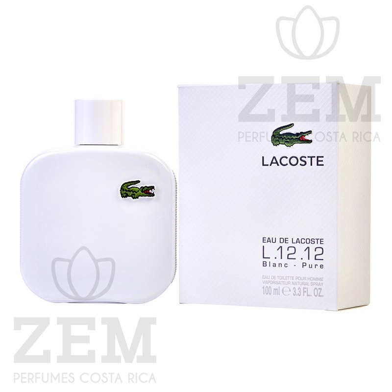 Perfumes Costa Rica Eau De Lacoste L.12.12 Blanc 100ml EDT
