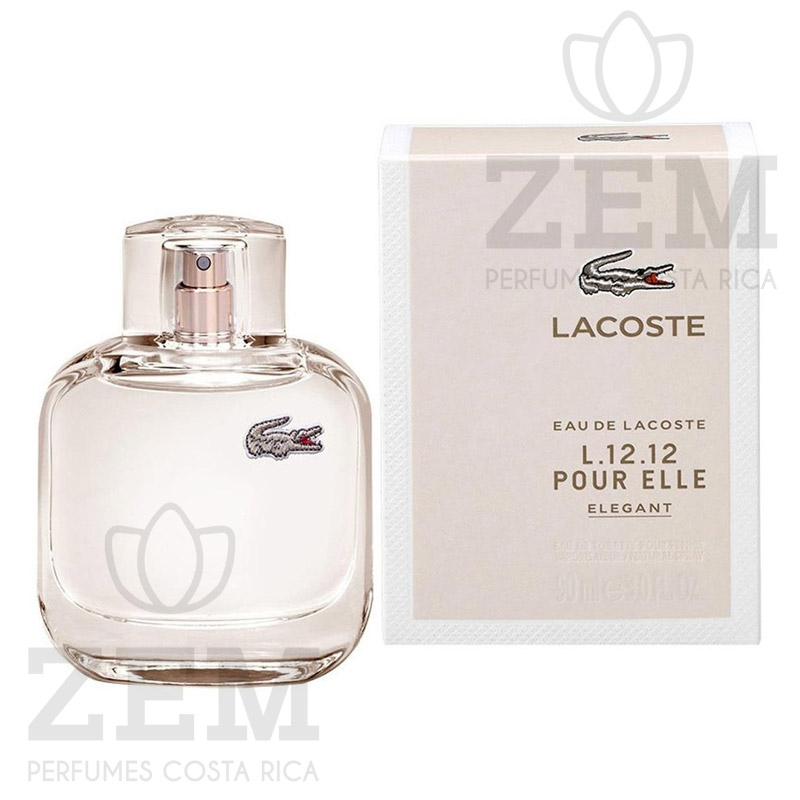Perfumes Costa Rica L.12.12 Pour Elle Elegant Lacoste 90ml EDT